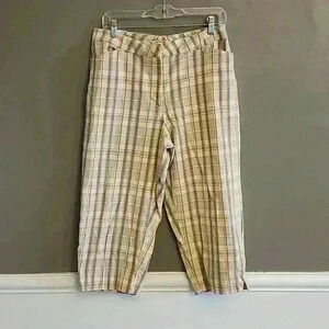 St. John's Bay stretch cropped pants